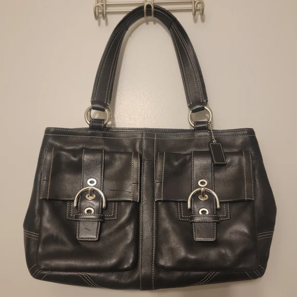 Vintage Coach Legacy Leather Satchel – Style 08649 - Picture 2 of 5